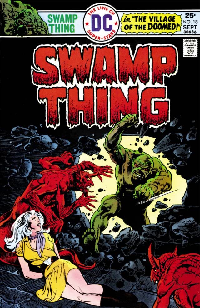 Swamp Thing #18 cover