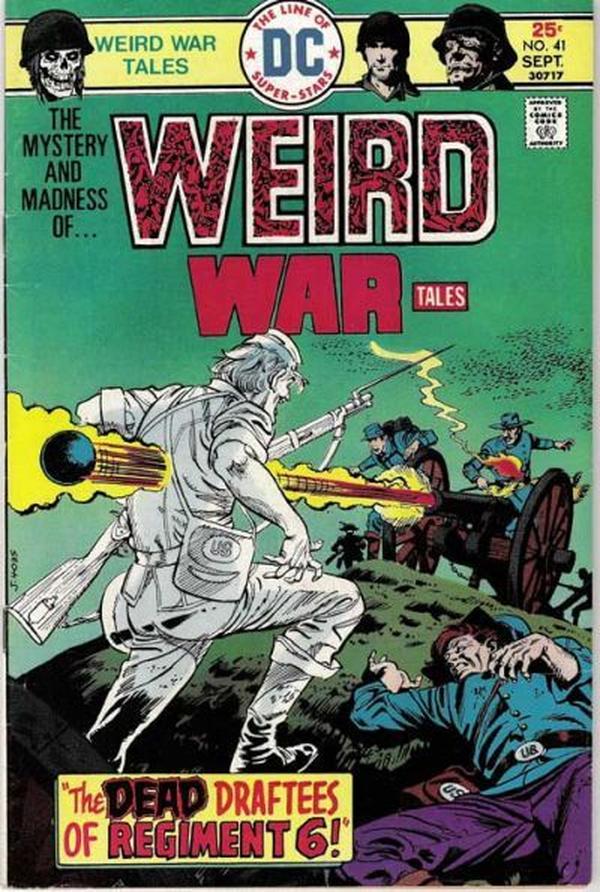 Weird War Tales #41 cover