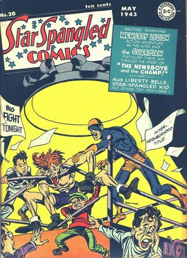 Star Spangled Comics #20 cover