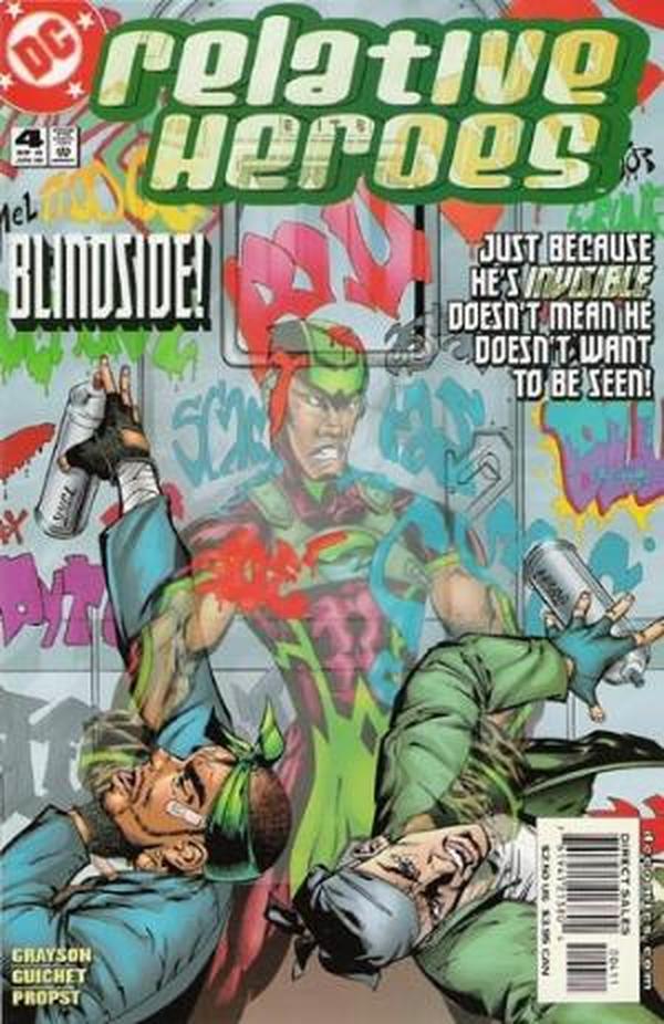 Relative Heroes #4 cover