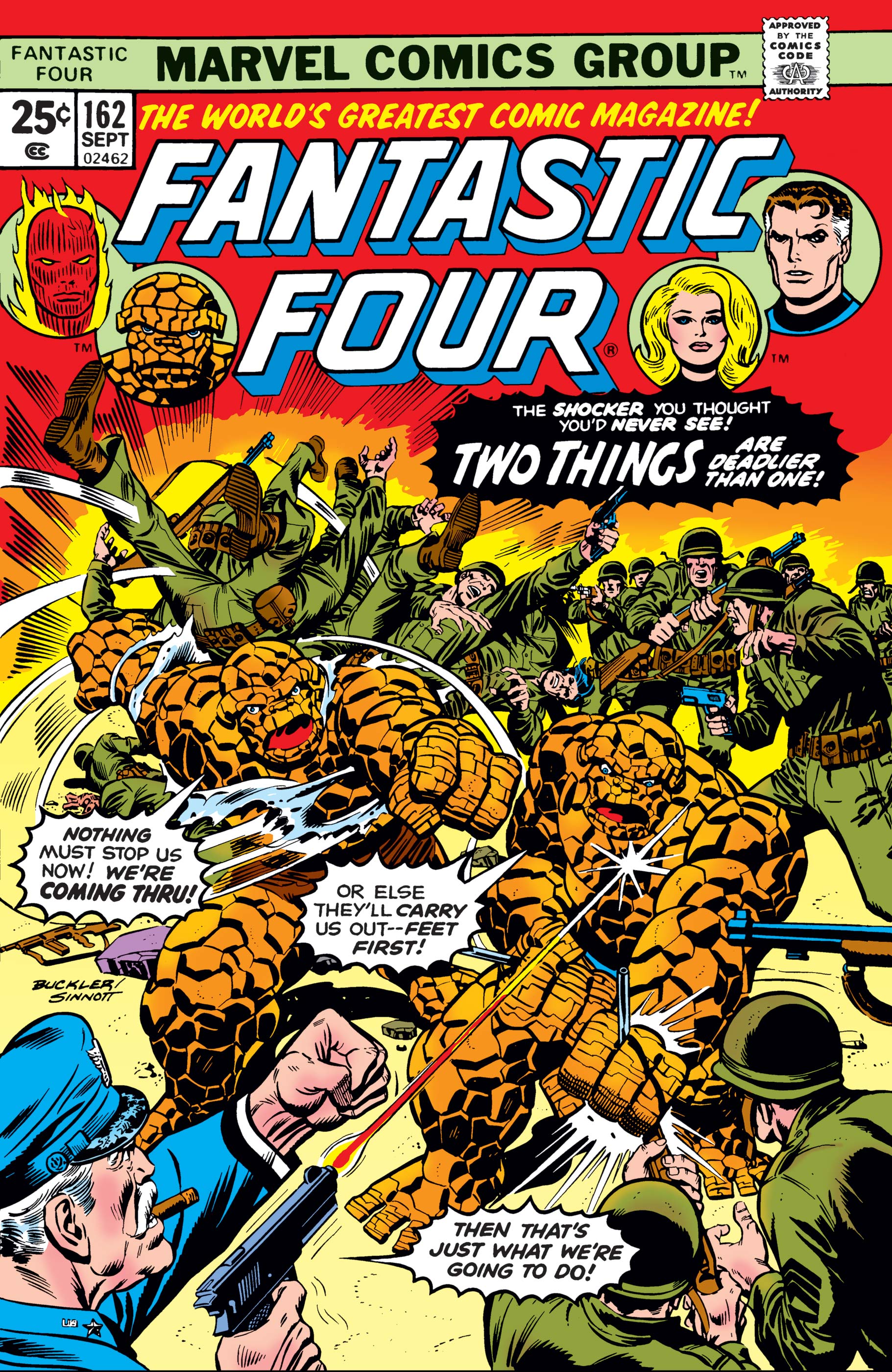 Fantastic Four #162 cover