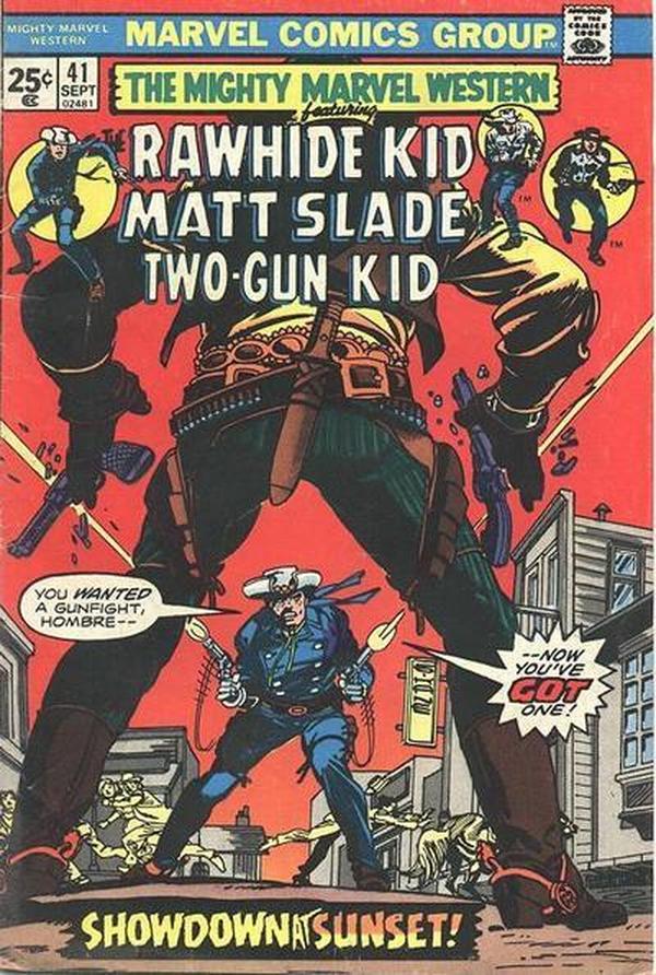 The Mighty Marvel Western #41 cover