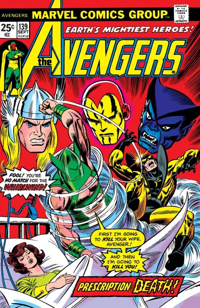 The Avengers #139 cover