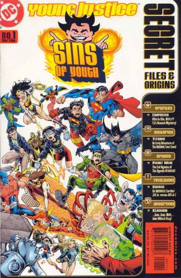 Sins of Youth Secret Files #1 cover