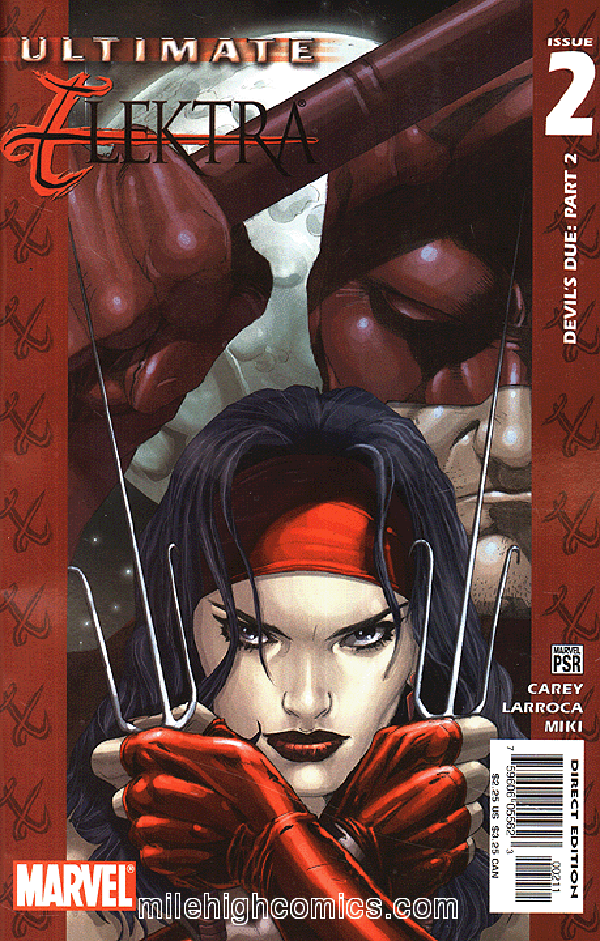 Ultimate Elektra #2 cover