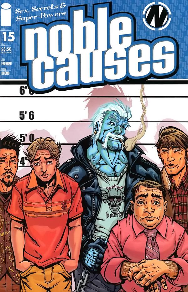 Noble Causes #15 cover