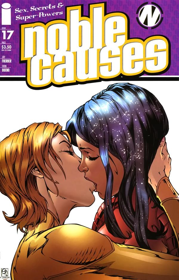 Noble Causes #17 cover