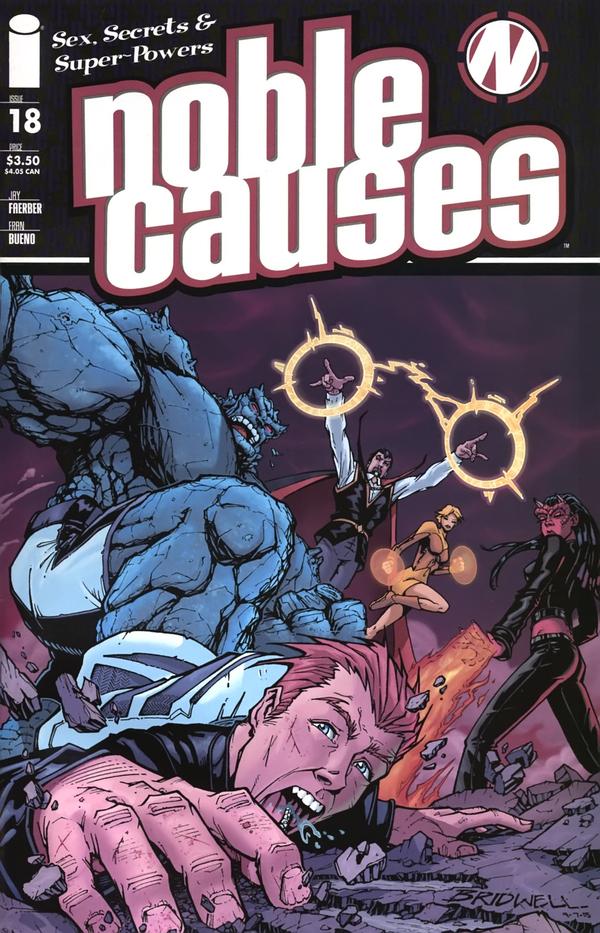 Noble Causes #18 cover