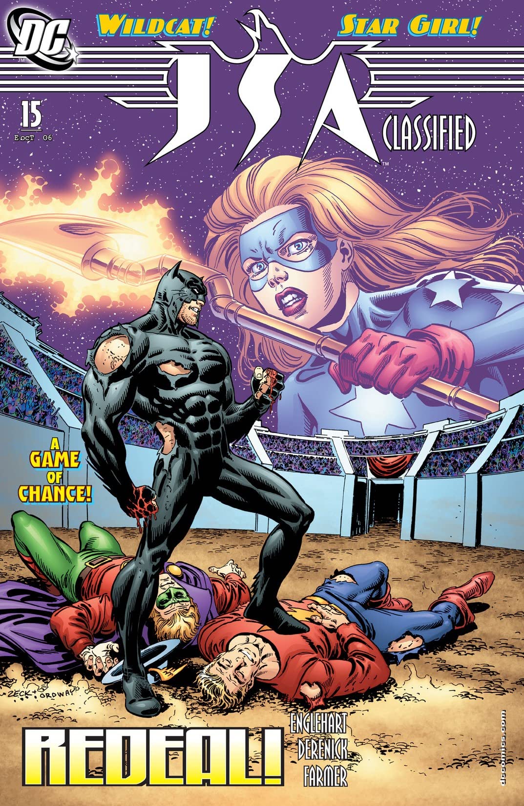 JSA: Classified #15 cover