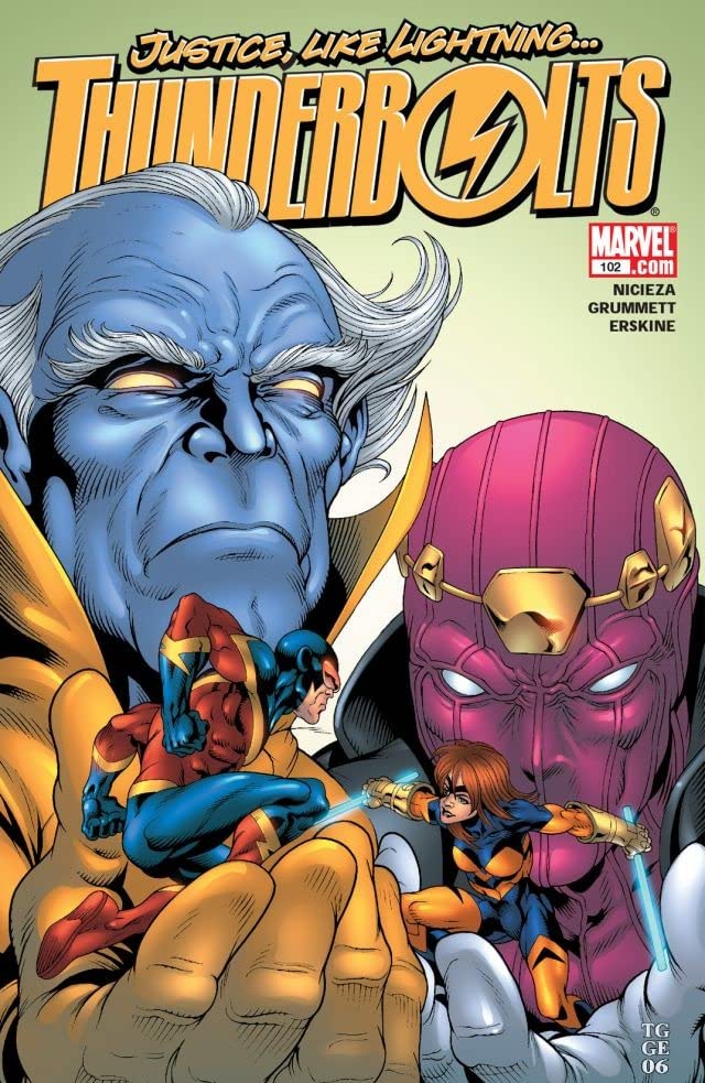 Thunderbolts #102 cover