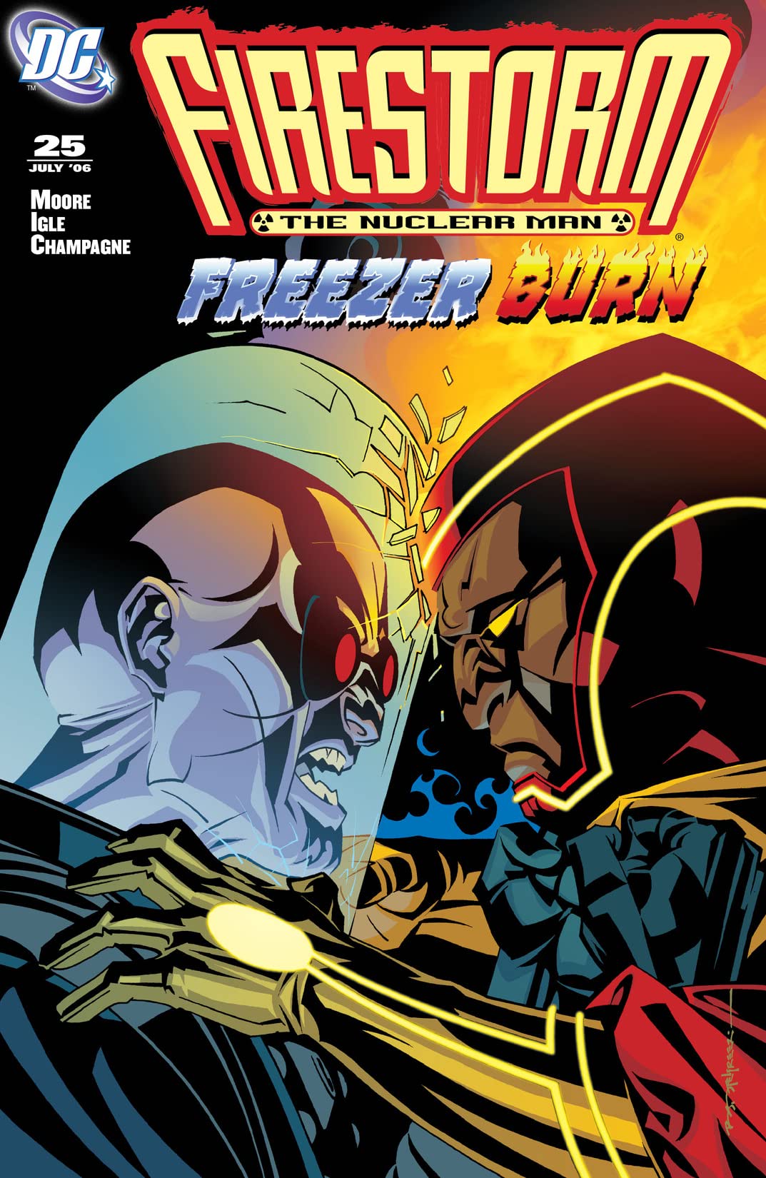 Firestorm: The Nuclear Man #25 cover