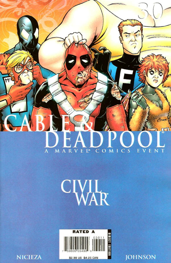 Cable & Deadpool #30 cover
