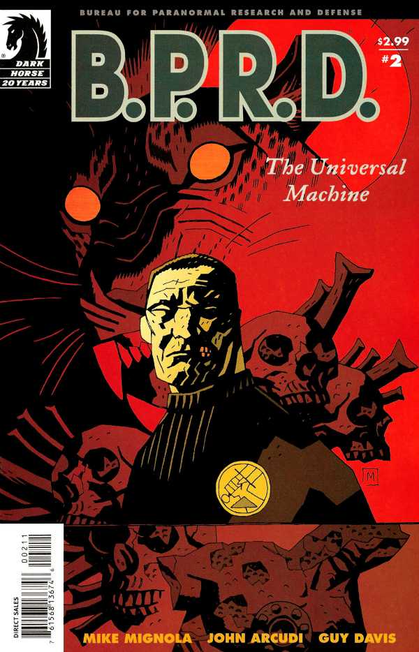 B.P.R.D.: The Universal Machine #2 (25) cover
