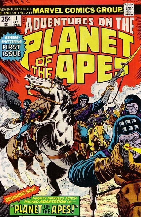 Adventures on the Planet of the Apes #1 cover