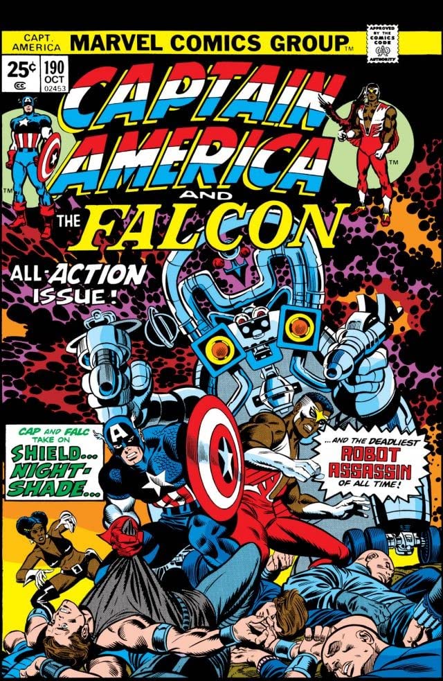 Captain America #190 cover