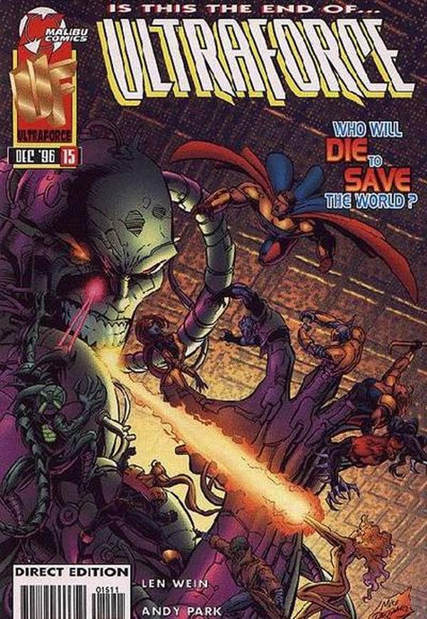 UltraForce #15 cover