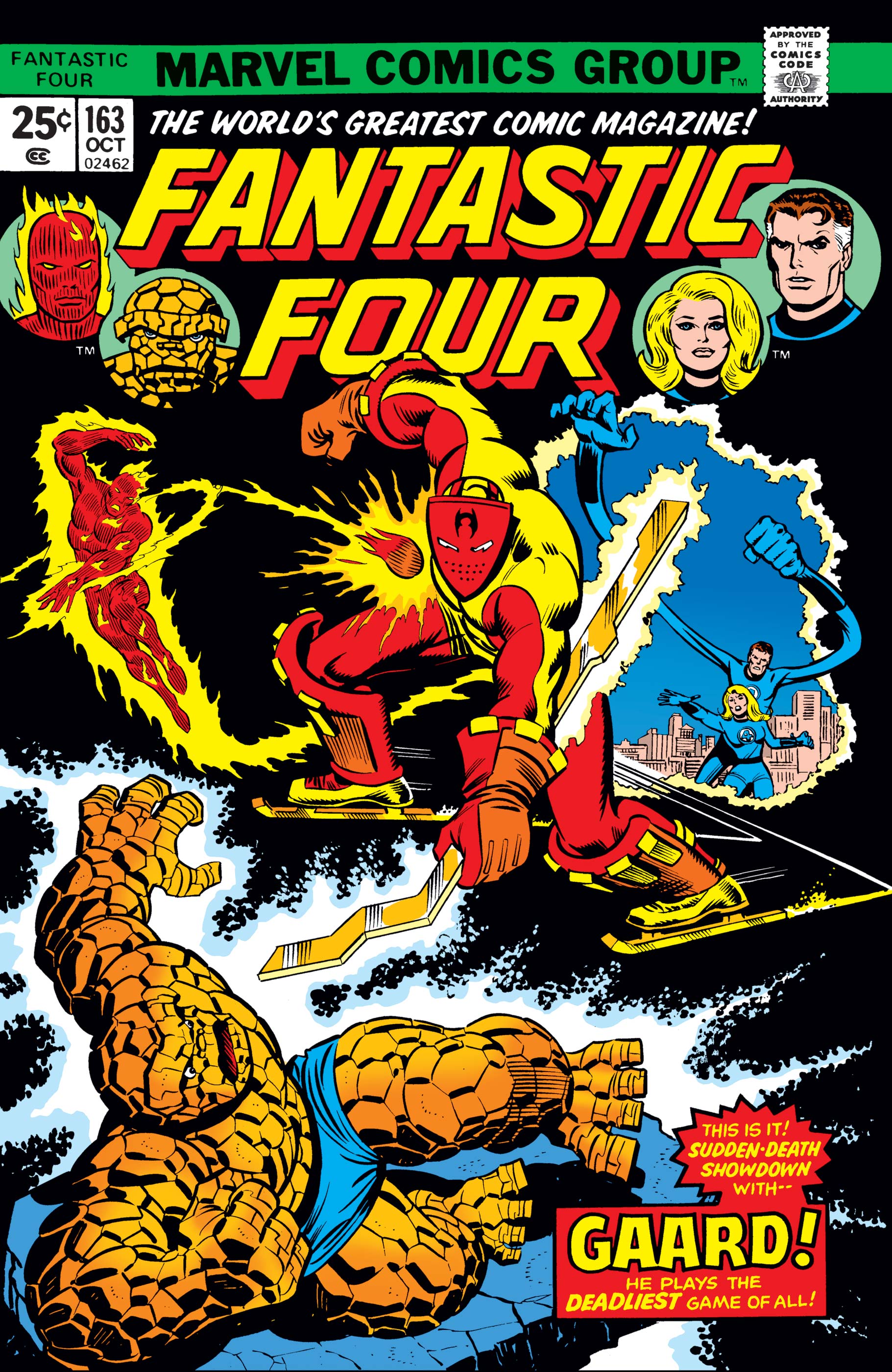 Fantastic Four #163 cover