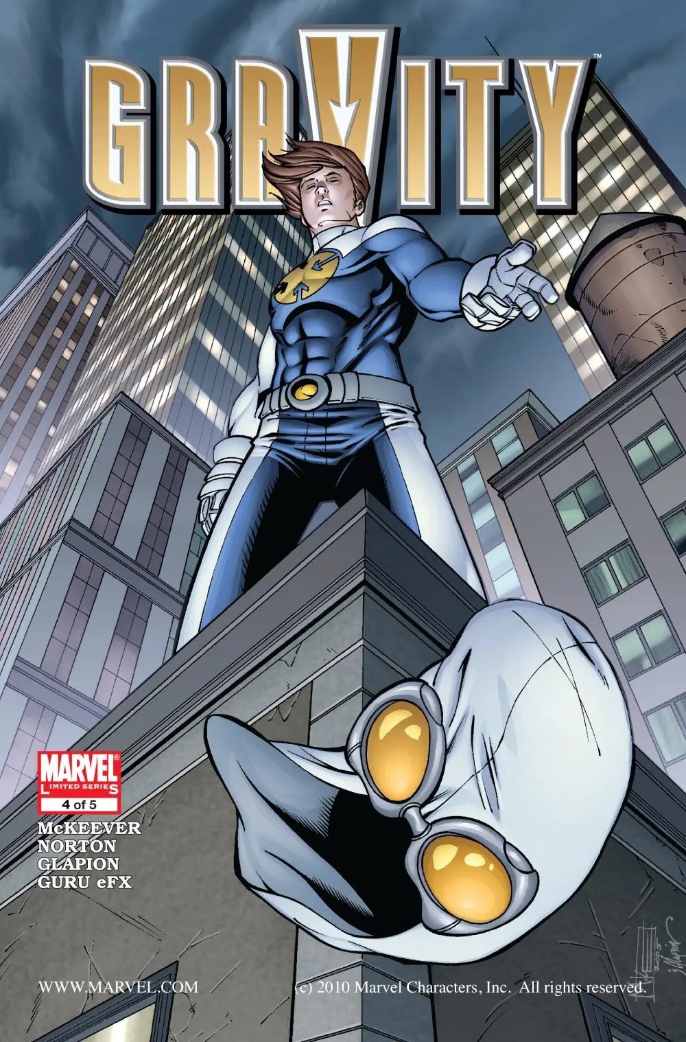 Gravity #4 cover