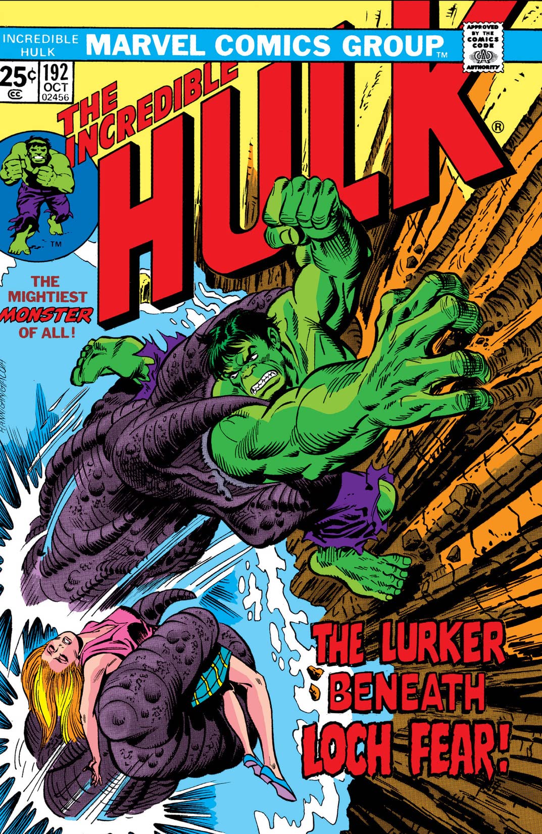 The Incredible Hulk #192 cover