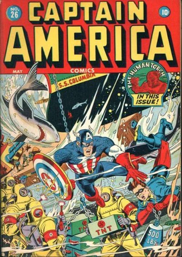 Captain America Comics #26 cover