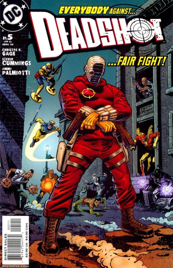 Deadshot #5 cover