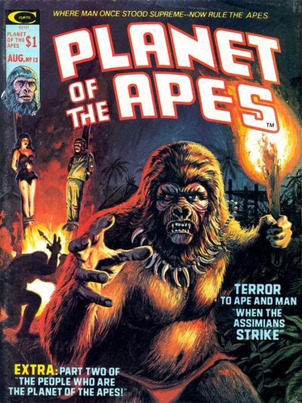 Planet of the Apes #13 cover