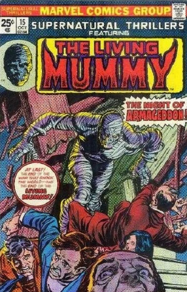 Supernatural Thrillers #15 cover