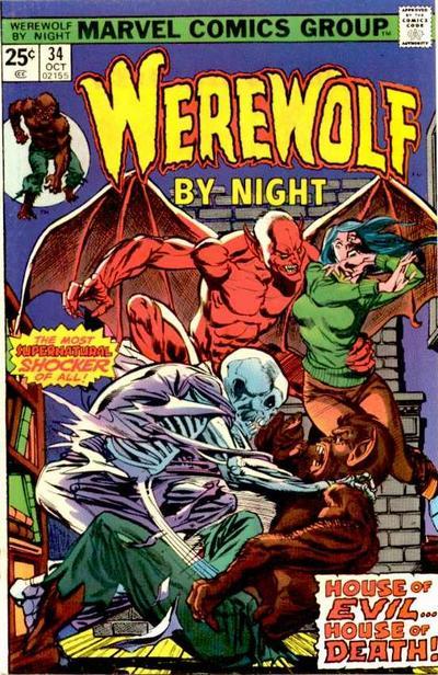 Werewolf by Night #34 cover
