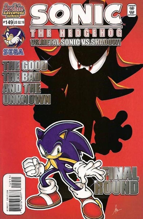 Sonic the Hedgehog #149 cover