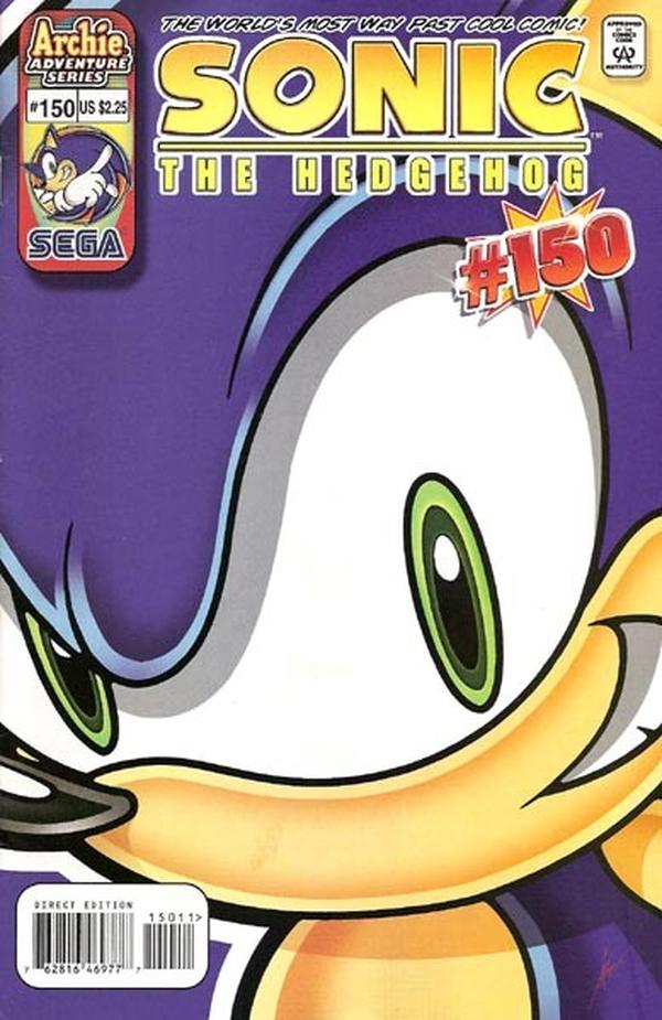 Sonic the Hedgehog #150 cover