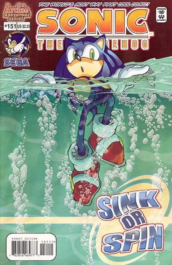 Sonic the Hedgehog #151 cover