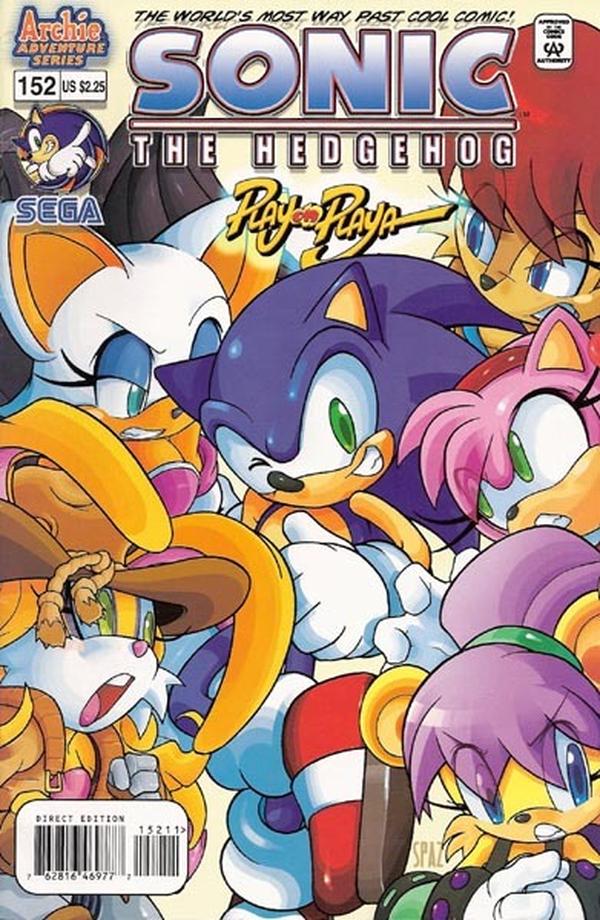 Sonic the Hedgehog #152 cover