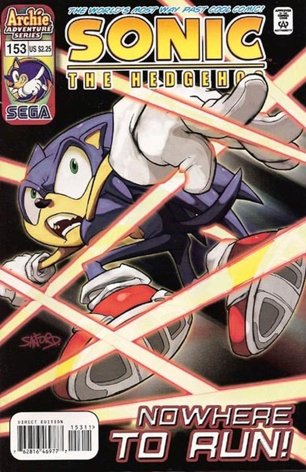 Sonic the Hedgehog #153 cover