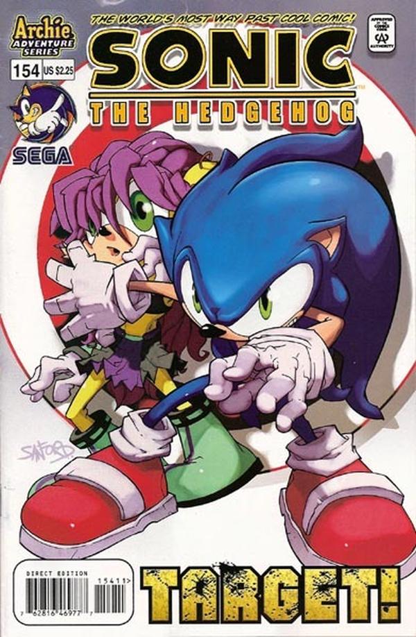 Sonic the Hedgehog #154 cover