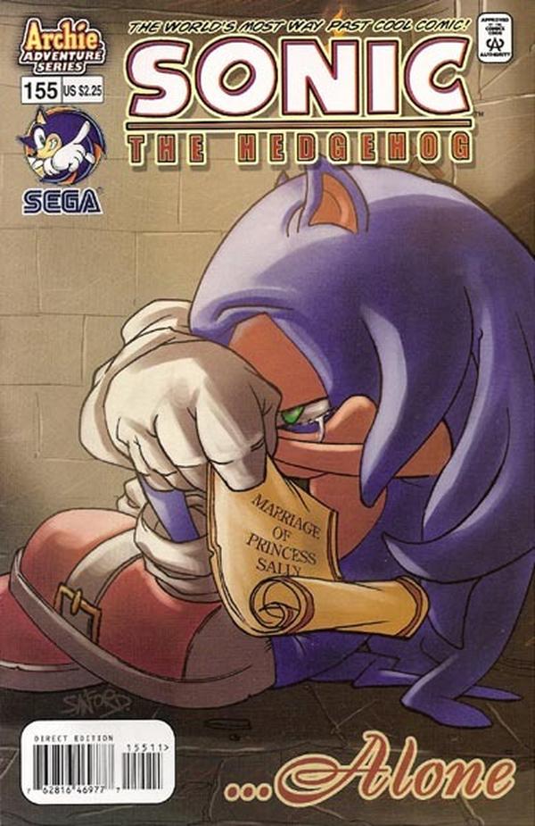 Sonic the Hedgehog #155 cover