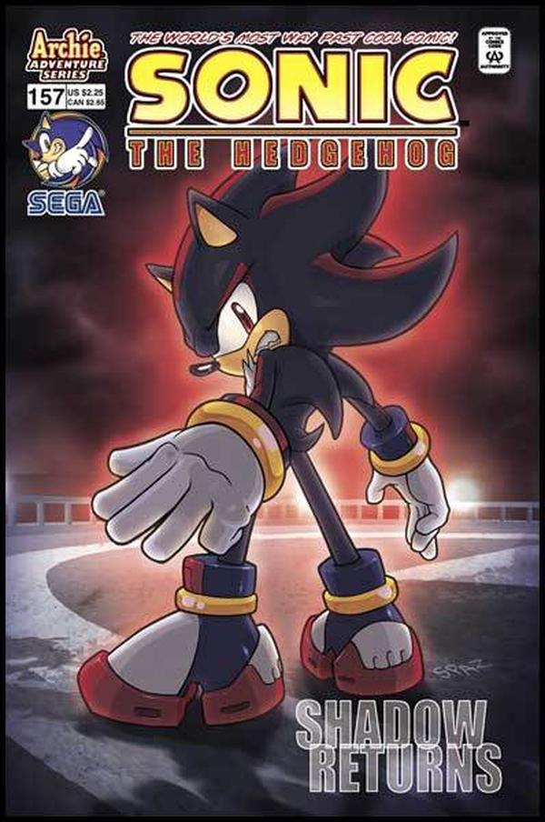 Sonic the Hedgehog #157 cover