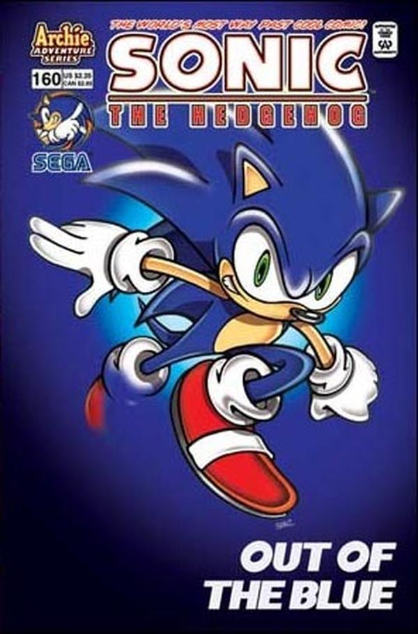 Sonic the Hedgehog #160 cover