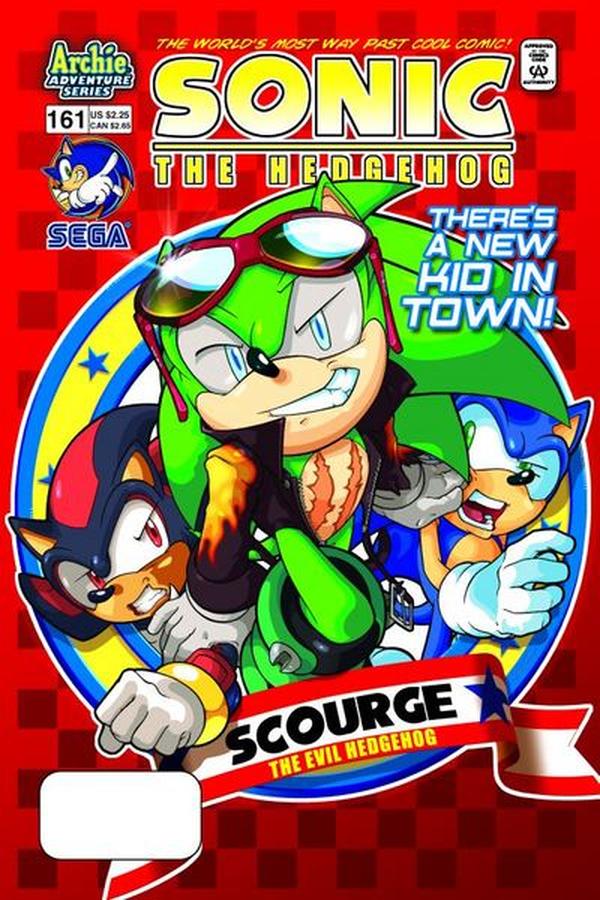 Sonic the Hedgehog #161 cover