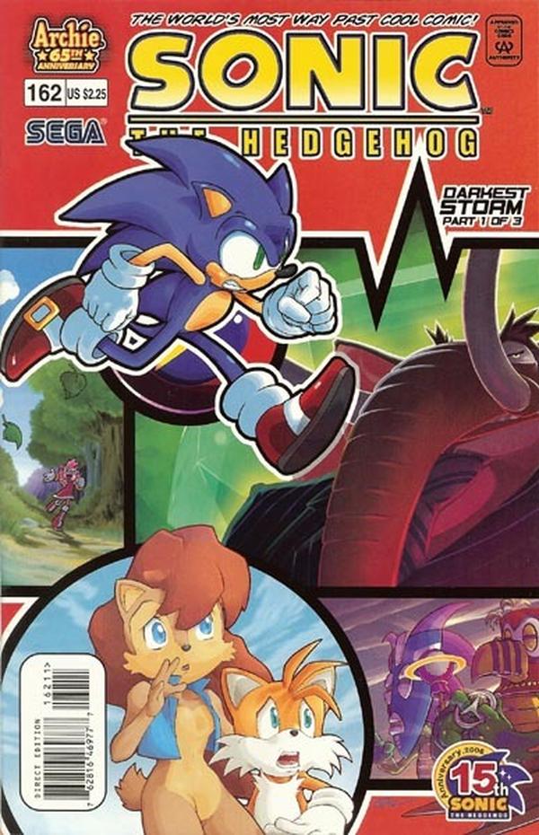 Sonic the Hedgehog #162 cover