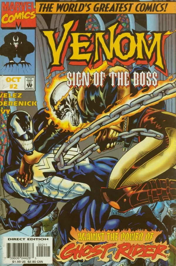Venom: Sign of the Boss #2 cover