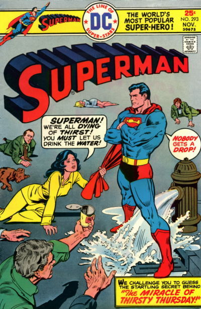 Superman #293 cover