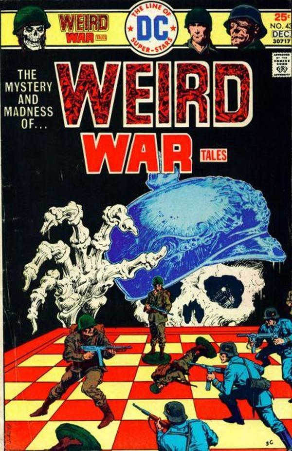 Weird War Tales #43 cover
