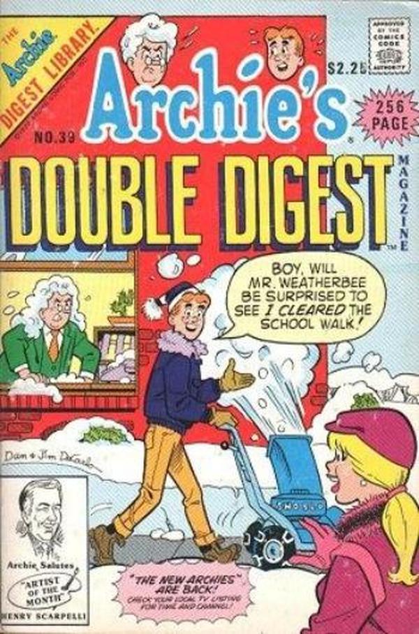 Archie's Double Digest Magazine #39 cover