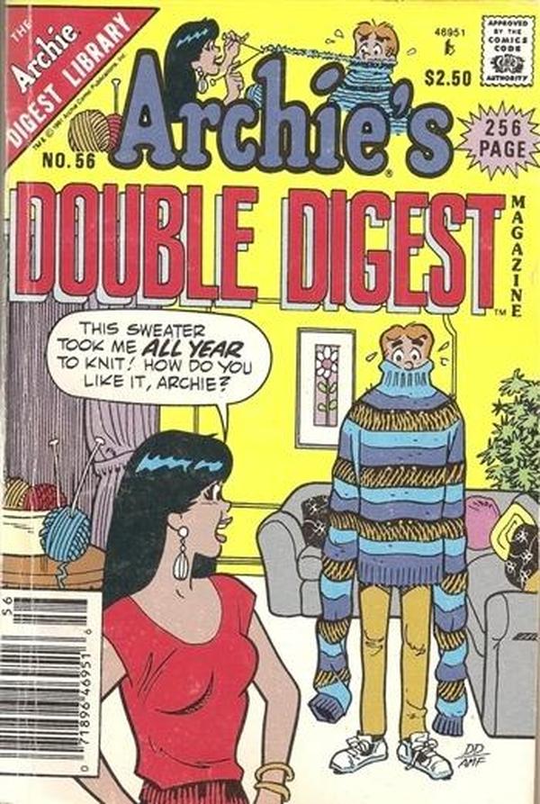 Archie's Double Digest Magazine #56 cover