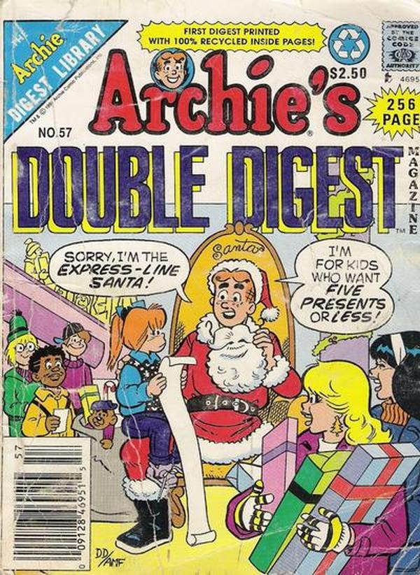 Archie's Double Digest Magazine #57 cover