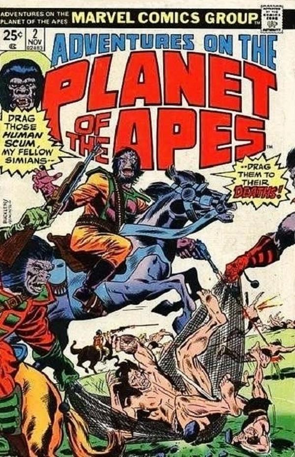 Adventures on the Planet of the Apes #2 cover