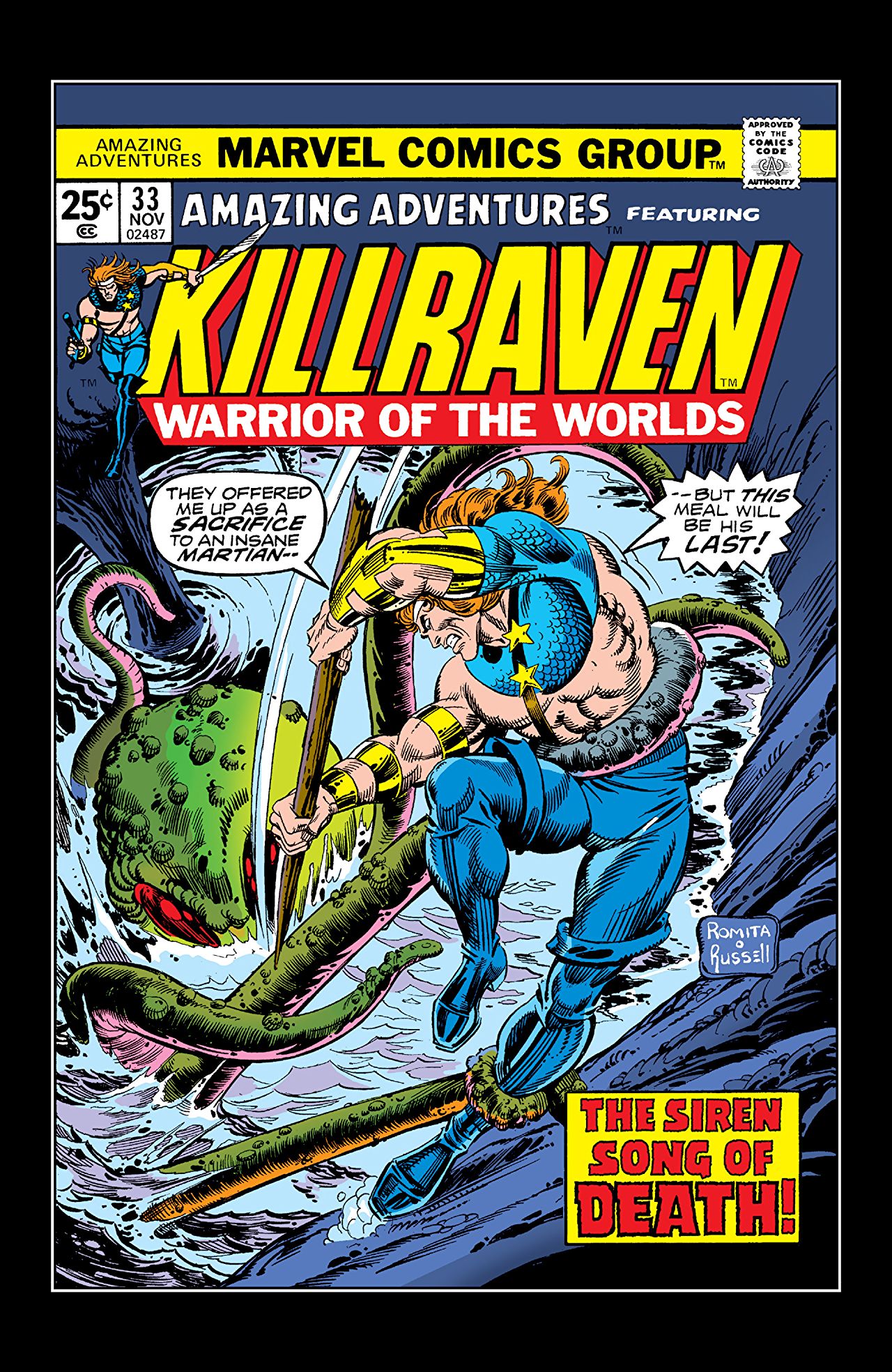 Amazing Adventures #33 cover