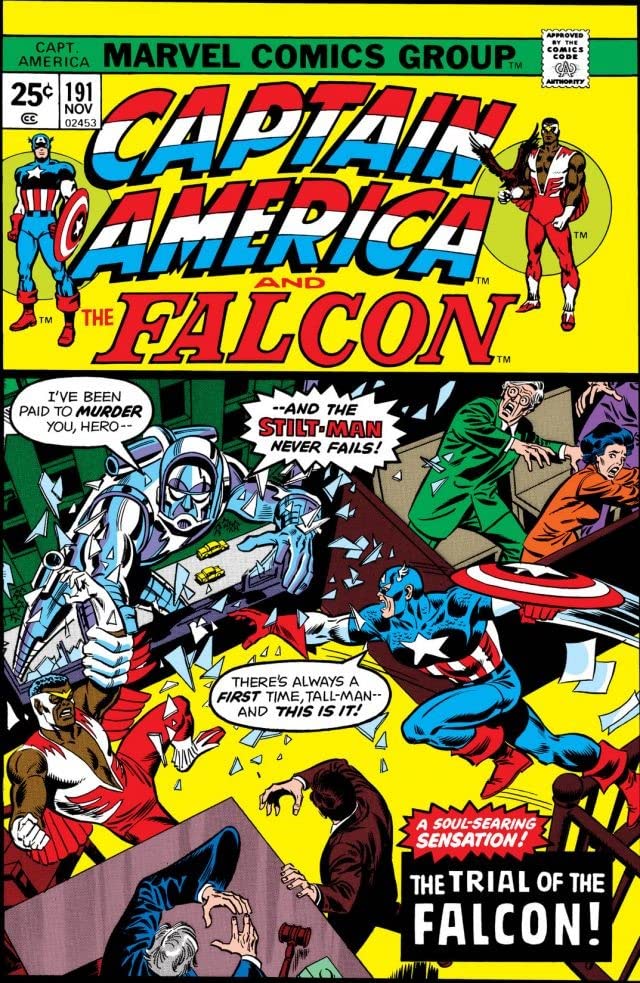 Captain America #191 cover