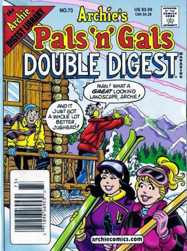 Archie's Pals 'n' Gals Double Digest Magazine #73 cover