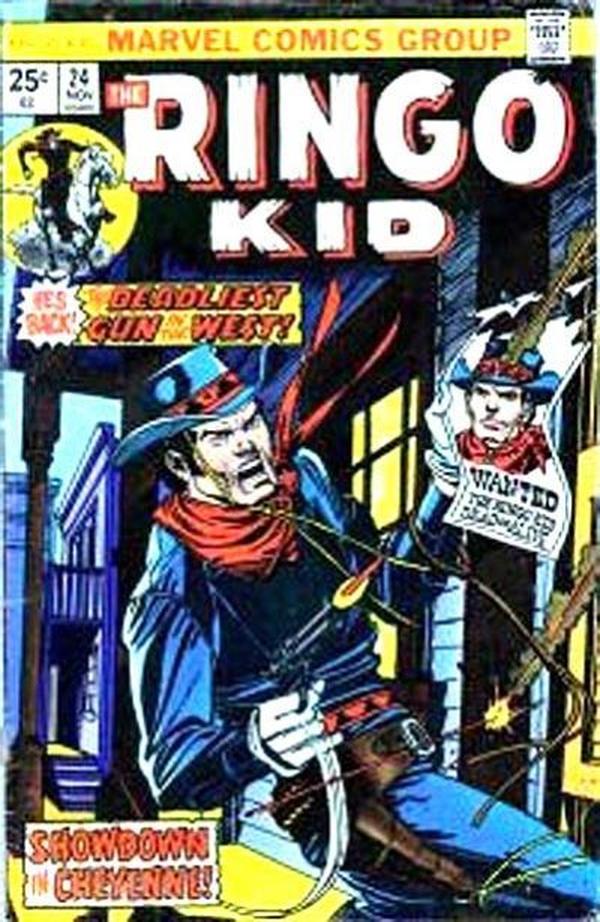 The Ringo Kid #24 cover
